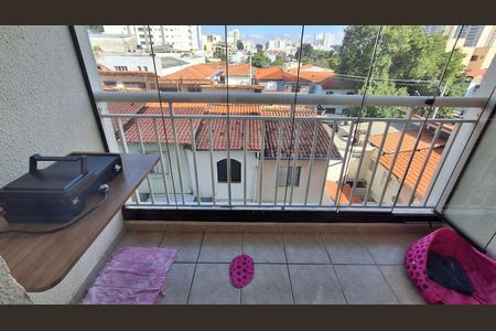Varanda  de apartamento à venda com 3 quartos, 100m² em Santa Maria, São Caetano do Sul