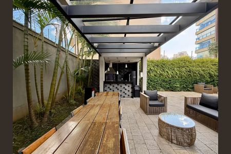 Apartamento para alugar com 39m², 1 quarto e 1 vagaChurrasqueira 