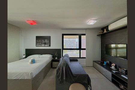 Sala de apartamento para alugar com 1 quarto, 39m² em Campo Belo, São Paulo