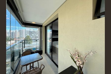 Apartamento para alugar com 39m², 1 quarto e 1 vagaSacada