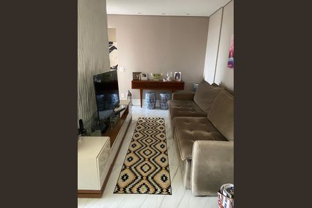 Sala de apartamento à venda com 3 quartos, 74m² em Vila Yara, Osasco