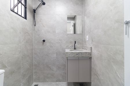 Banheiro de apartamento para alugar com 1 quarto, 41m² em Vila Moinho Velho, São Paulo