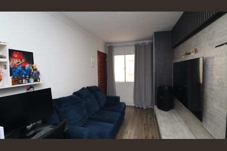 Sala de casa de condomínio à venda com 2 quartos, 55m² em Vila Nova Carolina, São Paulo