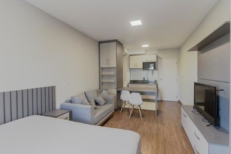Sala de kitnet/studio para alugar com 1 quarto, 29m² em Cristo Rei, Curitiba