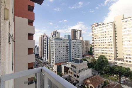 Varanda do Quarto de kitnet/studio para alugar com 1 quarto, 29m² em Cristo Rei, Curitiba
