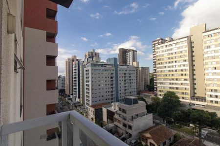 Varanda do Studio de kitnet/studio para alugar com 1 quarto, 29m² em Cristo Rei, Curitiba
