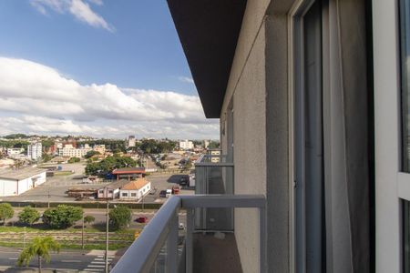 Varanda do Studio de kitnet/studio para alugar com 1 quarto, 29m² em Cristo Rei, Curitiba
