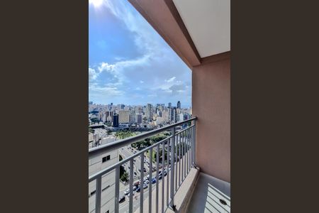 Varanda da Sala de kitnet/studio para alugar com 1 quarto, 28m² em Liberdade, São Paulo