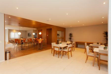 Apartamento à venda com 47m², 2 quartos e 1 vagaÁrea comum - Salão de festas