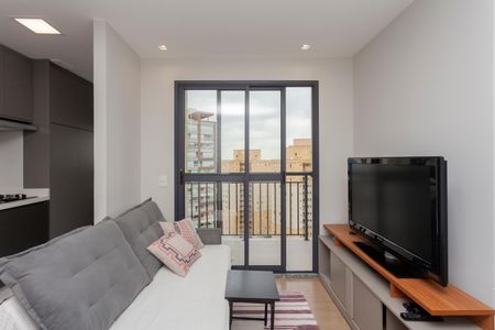 Sala de apartamento à venda com 2 quartos, 47m² em Campininha, São Paulo