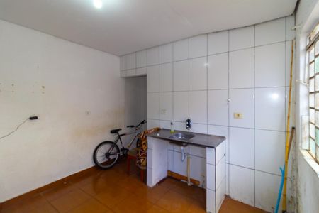 Cozinha de casa para alugar com 1 quarto, 28m² em Chácara Belenzinho, São Paulo