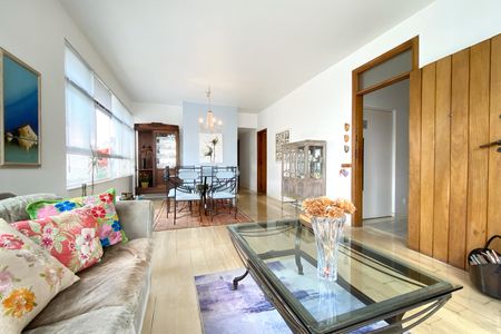 Sala de apartamento à venda com 4 quartos, 120m² em São Pedro, Belo Horizonte