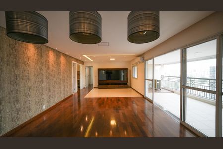 Sala de apartamento para alugar com 3 quartos, 165m² em Jardim, Santo André