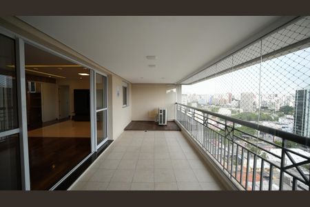 Varanda gourmet de apartamento para alugar com 3 quartos, 165m² em Jardim, Santo André