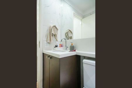 Apartamento à venda com 83m², 3 quartos e 2 vagasBanheiro da suíte