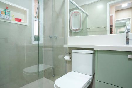 Apartamento à venda com 83m², 3 quartos e 2 vagasBanheiro social