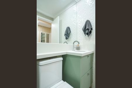 Apartamento à venda com 83m², 3 quartos e 2 vagasBanheiro social