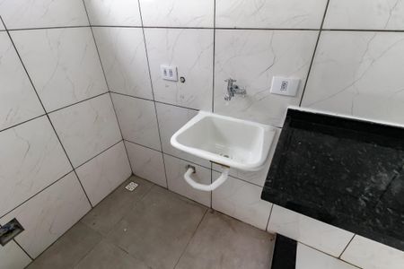 Casa para alugar com 47m², 1 quarto e sem vagaDetalhe da area de serviço