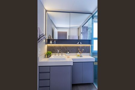 Apartamento à venda com 107m², 3 quartos e 2 vagasBanheiro Suite 3