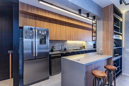 Apartamento à venda com 107m², 3 quartos e 2 vagasCozinha e Área de Serviço