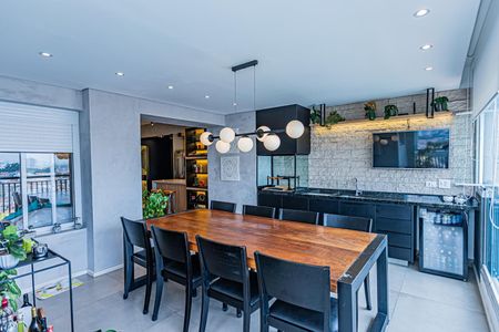 Apartamento à venda com 107m², 3 quartos e 2 vagasVaranda gourmet