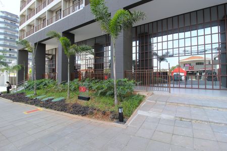 Studio para alugar com 25m², 1 quarto e sem vagaFachada e Portaria