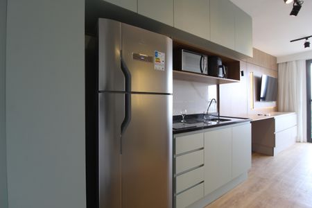 Studio para alugar com 25m², 1 quarto e sem vagaCozinha