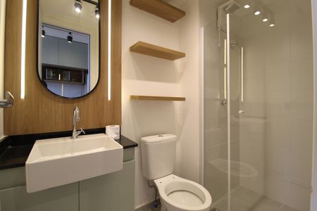 Studio para alugar com 25m², 1 quarto e sem vagaBanheiro