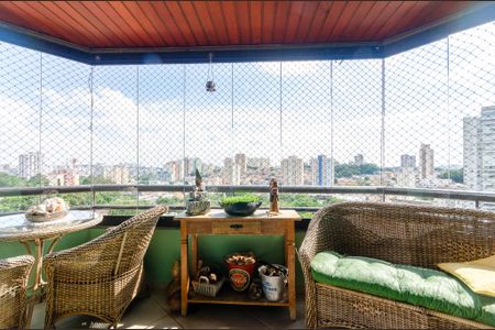 Apartamento à venda com 127m², 3 quartos e 3 vagasSala de jantar - Sacada