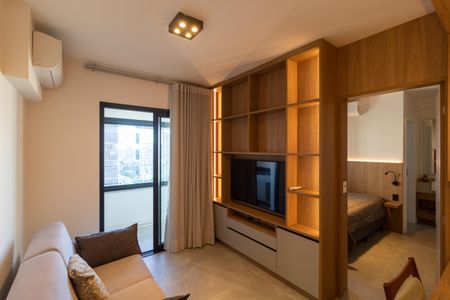 Apartamento para alugar com 43m², 1 quarto e 1 vagaSalas