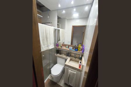 Banheiro de apartamento à venda com 2 quartos, 40m² em Vila Canero, São Paulo