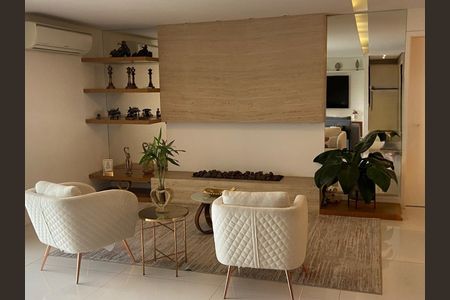 Sala de apartamento à venda com 3 quartos, 202m² em Alphaville, Santana de Parnaíba