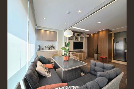 Apartamento à venda com 74m², 2 quartos e 1 vagaVaranda