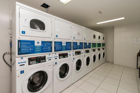 Studio para alugar com 44m², 1 quarto e 1 vagaLavanderia