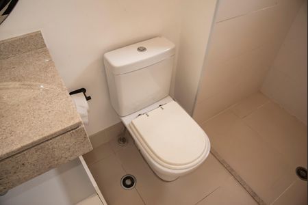 Apartamento para alugar com 72m², 1 quarto e 2 vagasBanheiro da Suíte