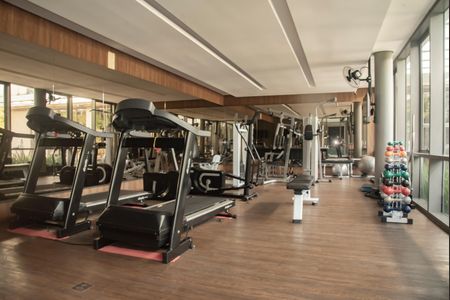 Apartamento para alugar com 72m², 1 quarto e 2 vagasÁrea comum - Academia