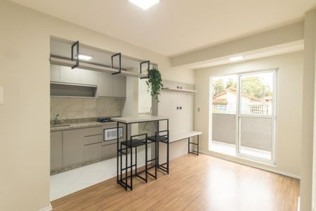 Sala de apartamento para alugar com 1 quarto, 46m² em Portão, Curitiba