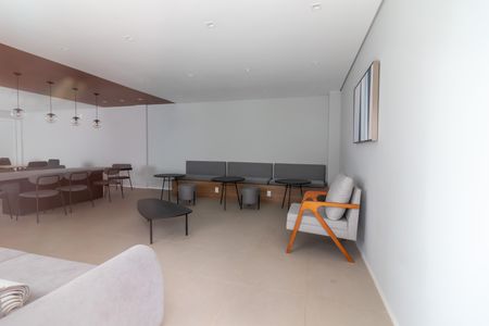 Apartamento para alugar com 34m², 2 quartos e sem vagaÁrea comum - Salão de festas
