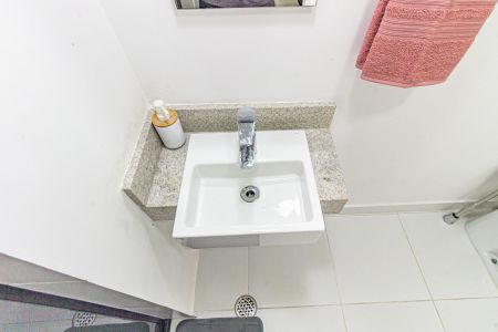 Banheiro de apartamento para alugar com 1 quarto, 35m² em Belenzinho, São Paulo