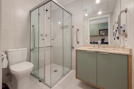 Studio à venda com 27m², 1 quarto e sem vagaBanheiro