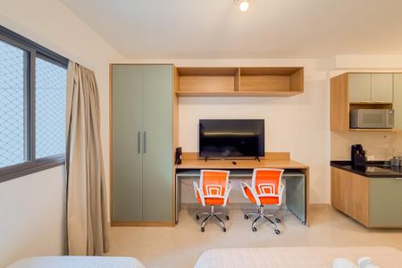 Studio à venda com 27m², 1 quarto e sem vagaStudio