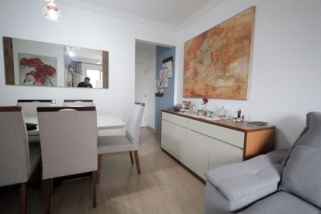 Sala de apartamento à venda com 3 quartos, 59m² em Vila Valparaíso, Santo André