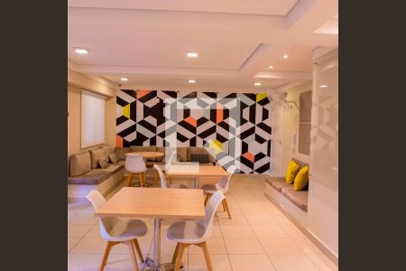 Apartamento para alugar com 27m², 1 quarto e sem vagaÁrea comum - Salão de festas