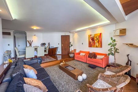 Sala de Estar de apartamento à venda com 3 quartos, 148m² em Centro, São Bernardo do Campo