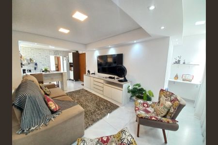 Sala de apartamento para alugar com 1 quarto, 62m² em Centro, São Vicente