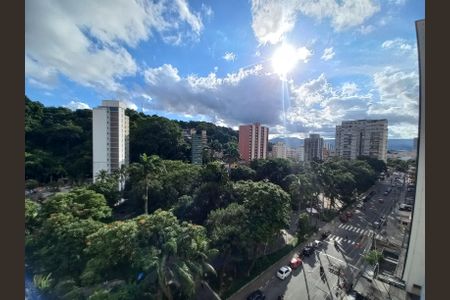 Vista da Sala de apartamento para alugar com 1 quarto, 62m² em Centro, São Vicente
