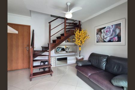 Sala  de apartamento para alugar com 1 quarto, 60m² em Recreio dos Bandeirantes, Rio de Janeiro