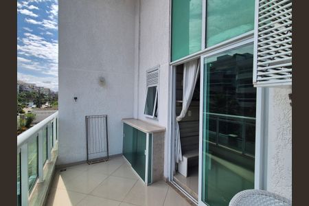 Varanda  de apartamento para alugar com 1 quarto, 60m² em Recreio dos Bandeirantes, Rio de Janeiro