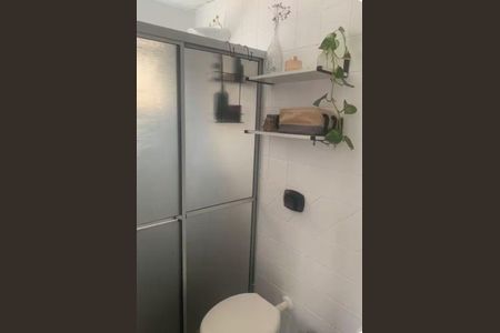Banheiro de casa de condomínio para alugar com 3 quartos, 69m² em Vargem Grande, Florianópolis