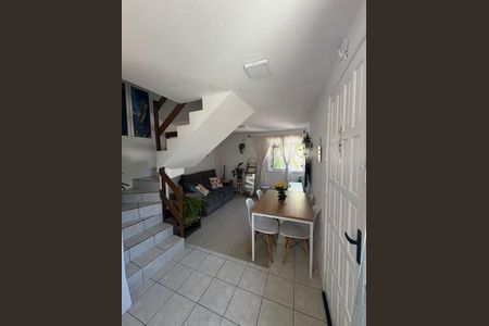 Sala de casa de condomínio para alugar com 3 quartos, 69m² em Vargem Grande, Florianópolis